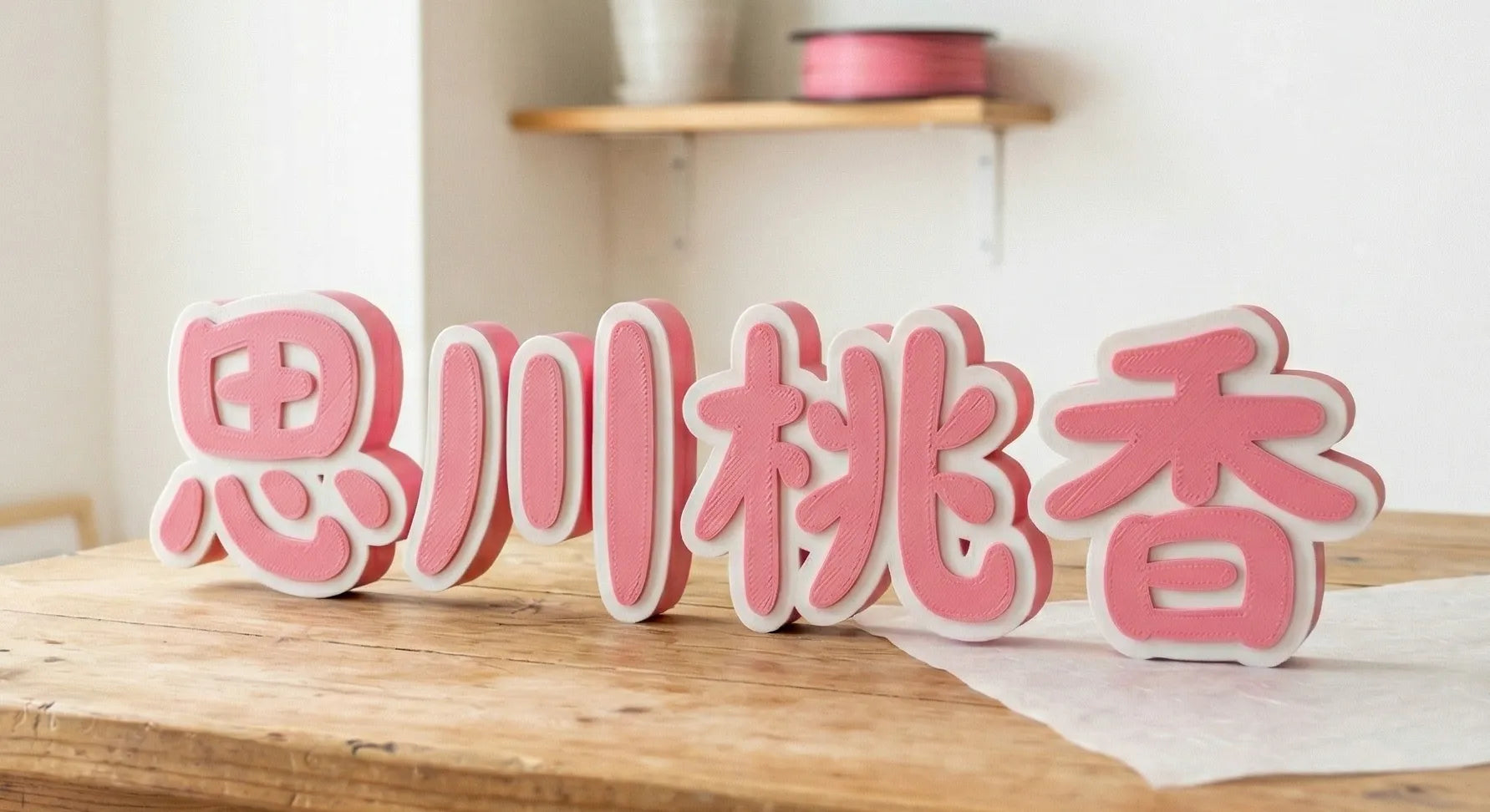 お名前フィギュア