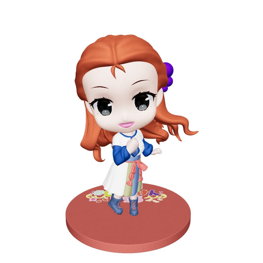 【#とちぎけんV25】重伝巴絵-ちびキャラ